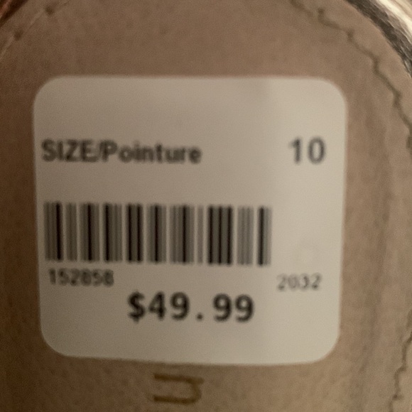 NWT Gold wedges size 10 - Picture 3 of 3